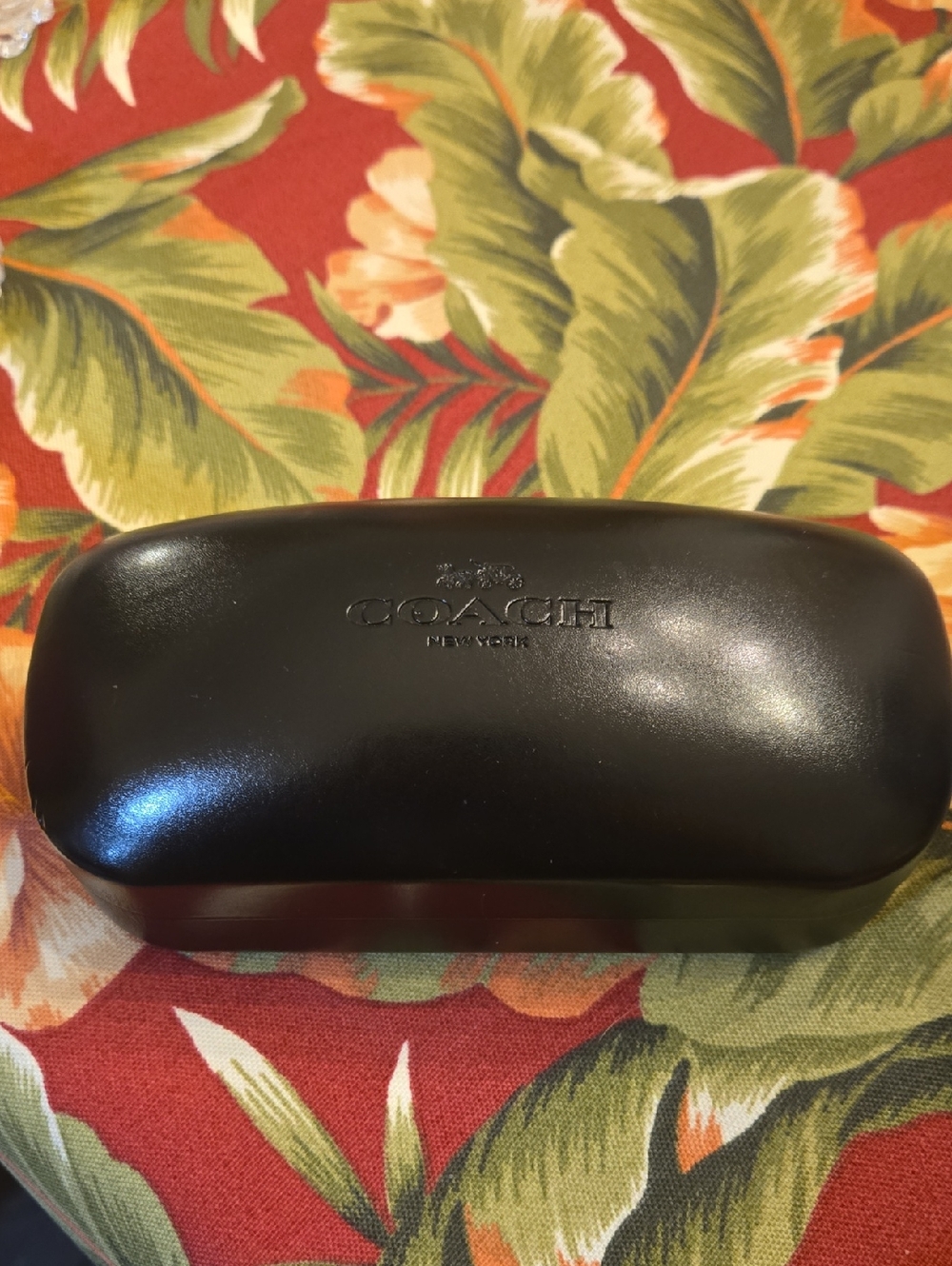 Coach Black Hard Eyeglass Case